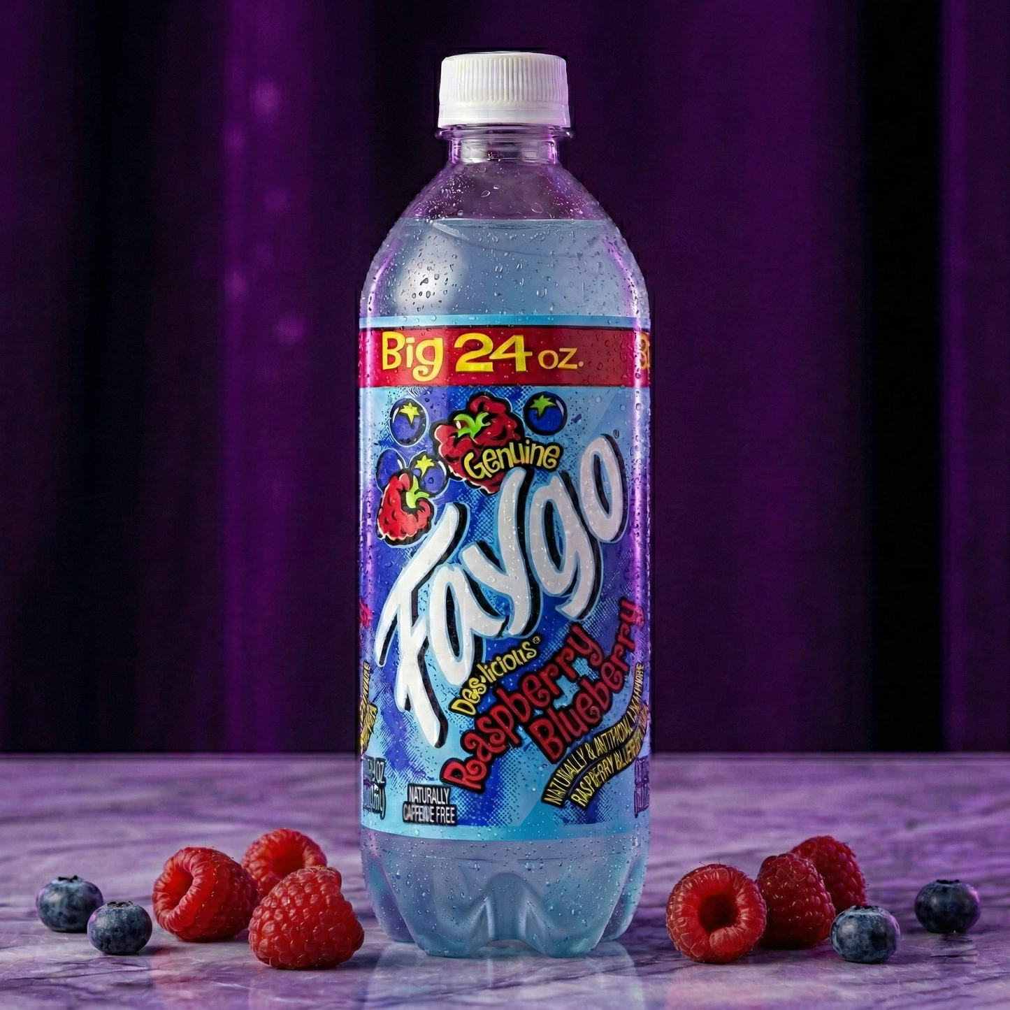 Faygo Raspberry Blueberry 24 oz ( 01/26 )