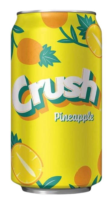 Crush Pineapple 12oz (355 ml) (12 oz) - Exotics Drinks