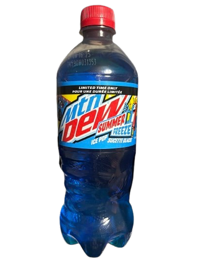Mountain Dew Ice Pop 20 oz (591 ml) - Exotics Drinks